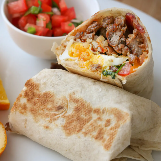 Make-Ahead Breakfast Burrito Bar
